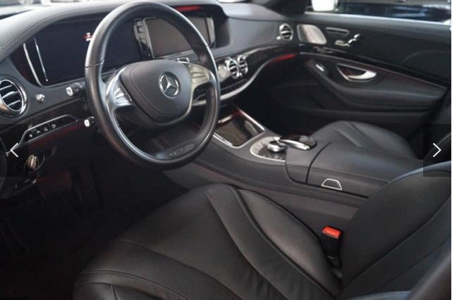 Left hand drive car MERCEDES S CLASS (01/11/2015) - 